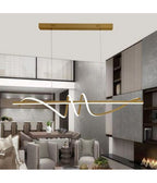 E27 Techo Araña Oval Negro Blanco Blanco Lámpara de suspensión A34