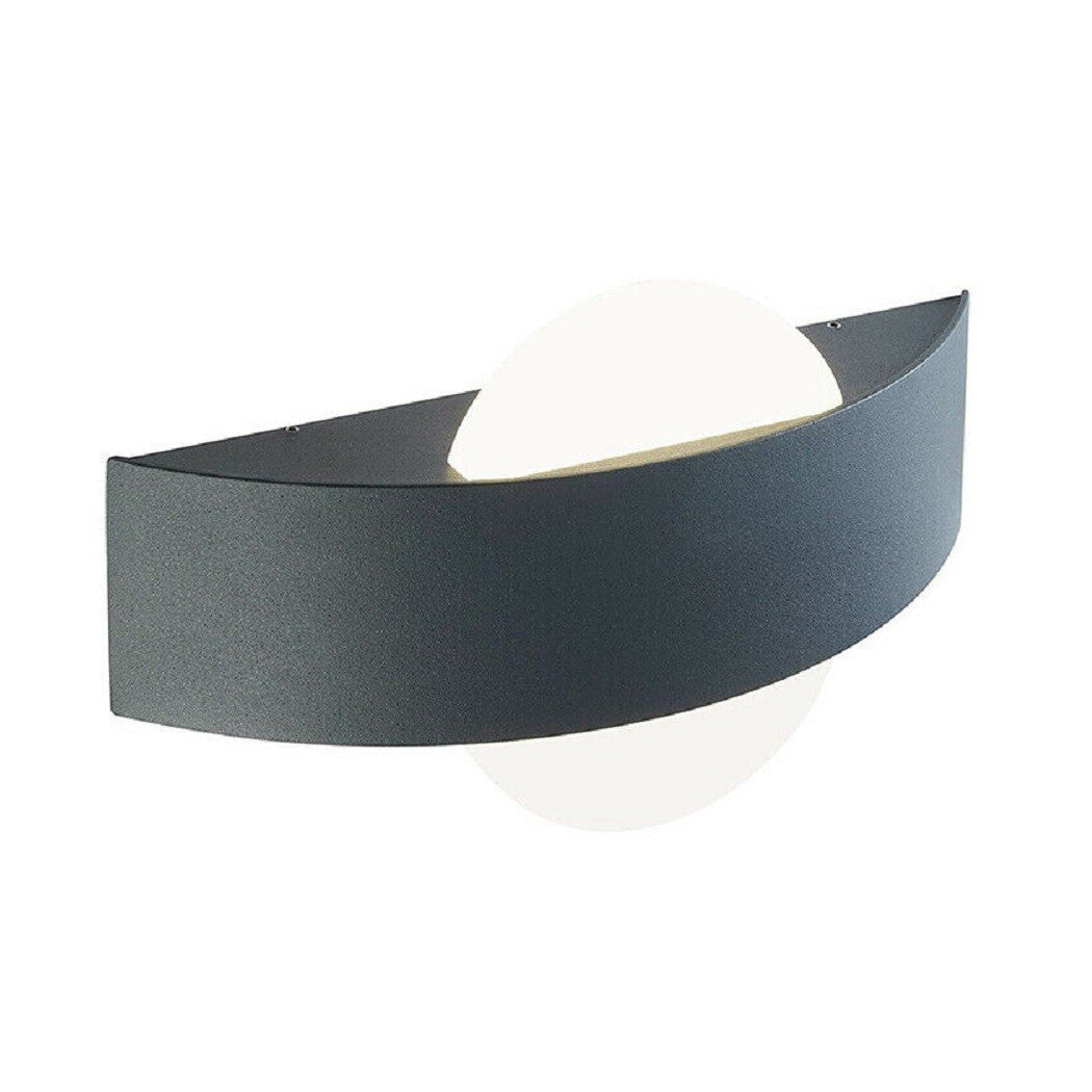 LED LED pared LED negro 8W Salida de luz doble 6500k 3000k 4000k E17