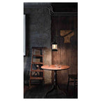 Linterna Linterna Estilo Lámpara Industrial Madera Madera País E27 Vintage E55