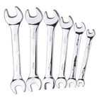Llaves británicas Set 6 PCS Doble Fork 5.5-17 mm Cromo Vanadio Steel