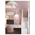 Lume Abat Jour Mesa de noche para lámpara para niños E27 Resina Lumetto D16