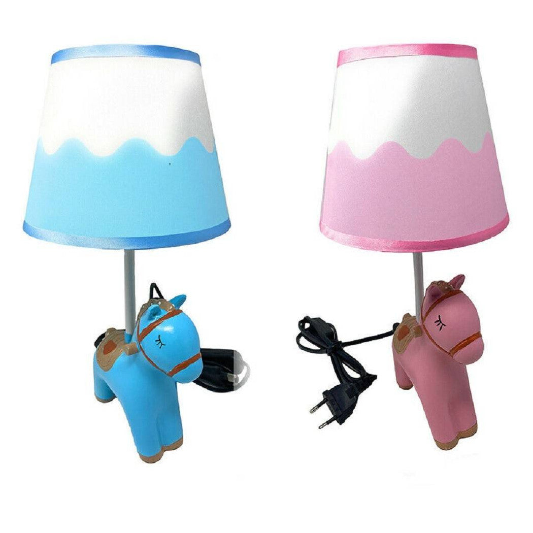 Lume Abat Jour Mesa de noche para lámpara para niños E27 Resina Lumetto D16