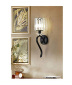 Mesa de noche moderna de la pared de la pared E27 Attack Abat Jour Glass E09