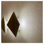 Luz de pared interior con luz blanca natural de 4000k LED en aluminio