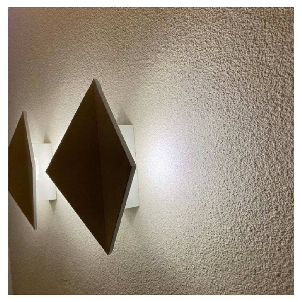 Luz de pared interior con luz blanca natural de 4000k LED en aluminio