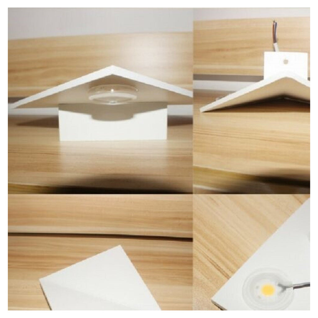 Luz de pared interior con luz blanca natural de 4000k LED en aluminio