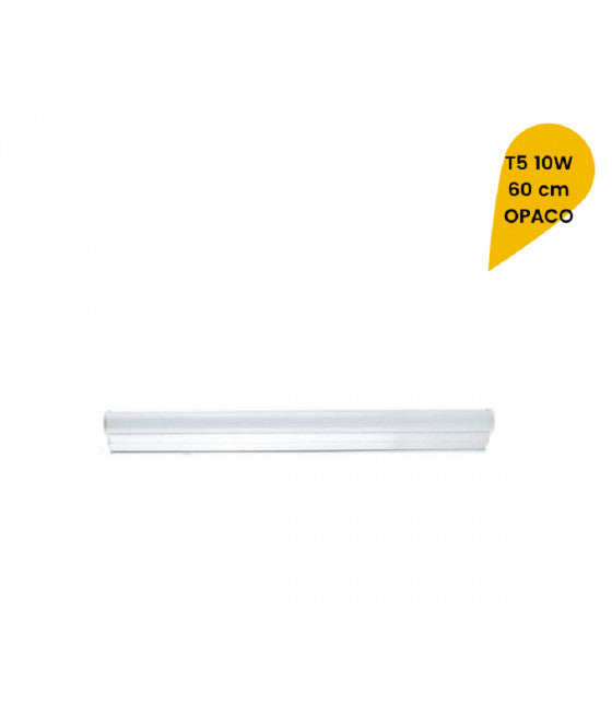 Luz de techo de neón T5 LED debajo del tubo de vidrio opaco colgante 10 vatios 60 cm T5-60