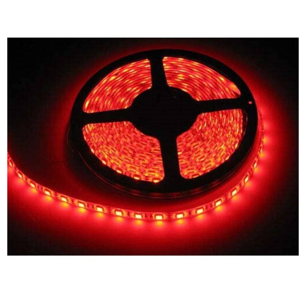 Luz de tira LED 5 metros Flexible Luz roja LED 5050 para iluminación