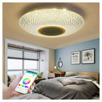 Luz del techo LED de 62 vatios RGB con caja de Bluetooth para la música