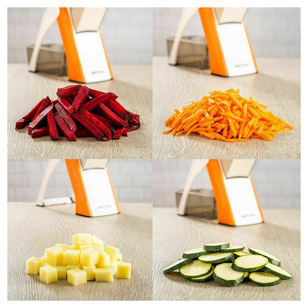 Manual slicer affected cutting mandolin mandolin julienne adjustable