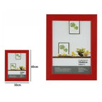 Marco de fotos Fotografías Televotas Dimensiones 50 x 60 cm Marco de fotos rojo