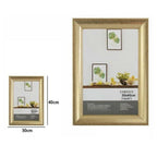 Marco de fotos Fotografías Televotas Dimensiones Dimensiones 30 x 40 cm Marco de fotos de oro