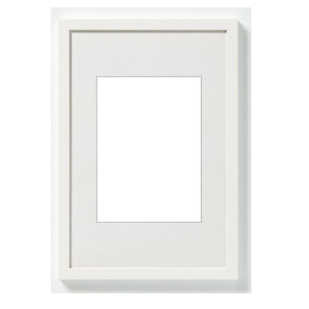 Marco de fotos Pósteres Tele Dimensiones Tamaño 30 x 40 cm Color blanco