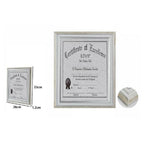 Marco marco para certificados Grado de grado 26 x 33 cm Modelo 65419