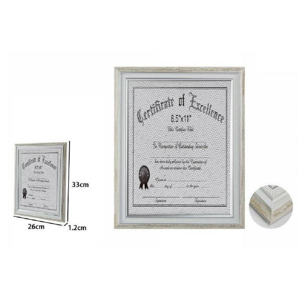 Marco marco para certificados Grado de grado 26 x 33 cm Modelo 65419