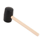 Martillo de goma 750 gramos de mango de madera Diámetro 65 mm de carpintero 93044