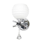 Mesa de noche moderna de la pared de la pared E27 Attack Abat Jour Glass E09