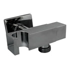 Mezclador de ducha de pared empotrable con soporte de ducha de mano cuadrado Art.59506