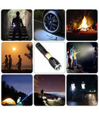 TORCIA TACTIC LED PORTÁTIL CON 3 MODELOS DE ILLUMINACIÓN