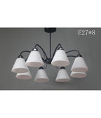 5 gotas de diseño colgante techo araña 38W-76W 3000K-6500K B04