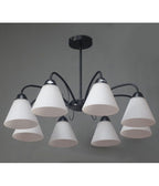 5 gotas de diseño colgante techo araña 38W-76W 3000K-6500K B04