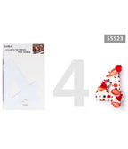 Set de 2 piezas Molde tarta Pastadera 34 cm Horno Aluminio de aluminio