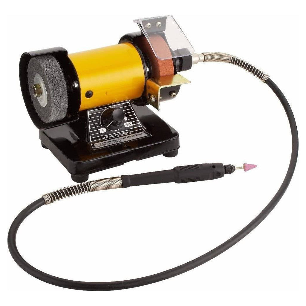 Molinillo de banco Mola 300Watt 10000 RPM Pulidor eléctrico lijadora