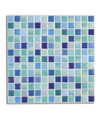 Pegatina de pared de azulejo 3D Panel de pared 30 x 30 cm 65068