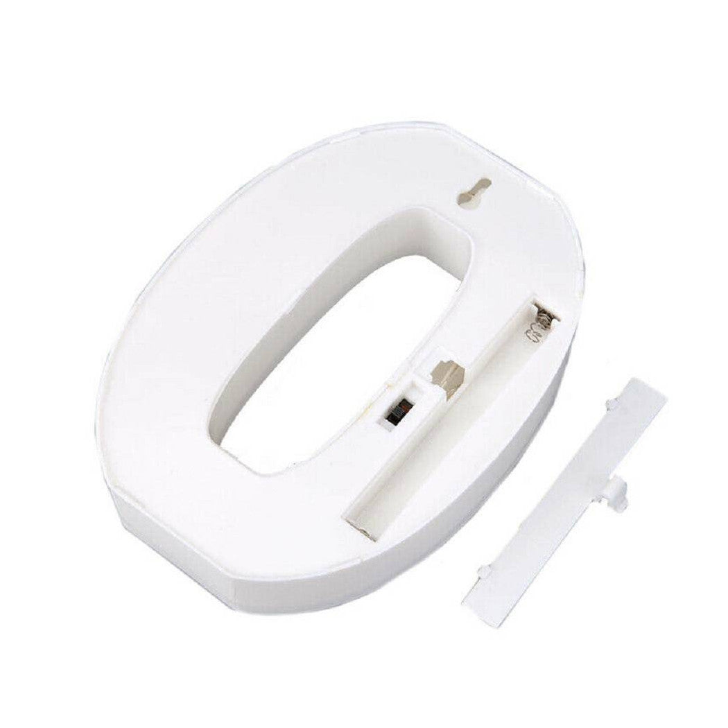 NUMBER 0 LUMINOSO BIANCO LED DECORO PARA EVENTOS CALDA 3000K 16X3CM