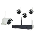 NVR Kit de videovigilancia 4 HDMI LAN CAMERAS WI-FI VGA 8806ZL3-4