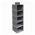 Organizador Puerta de vestuario All Pintar Zapatos tejidos Bolsas 5 Pisos 30x30x100cm