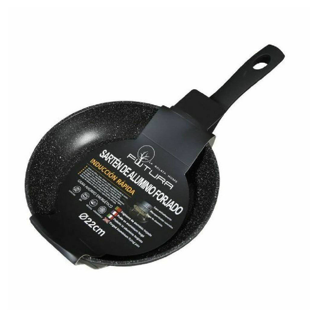 Pan with aluminum handle forged non-stick granite diameter 22cm