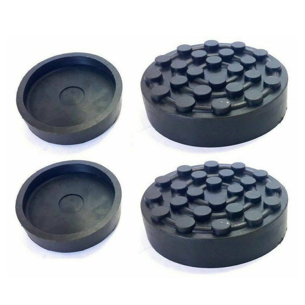 Par de almohadillas de goma para el puente de elevación 120x30 mm de arte universal.1