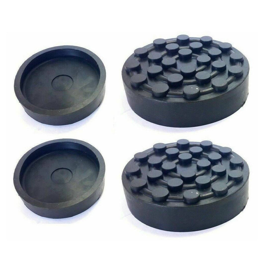 Par de almohadillas de goma para el puente de elevación 120x30 mm de arte universal.1