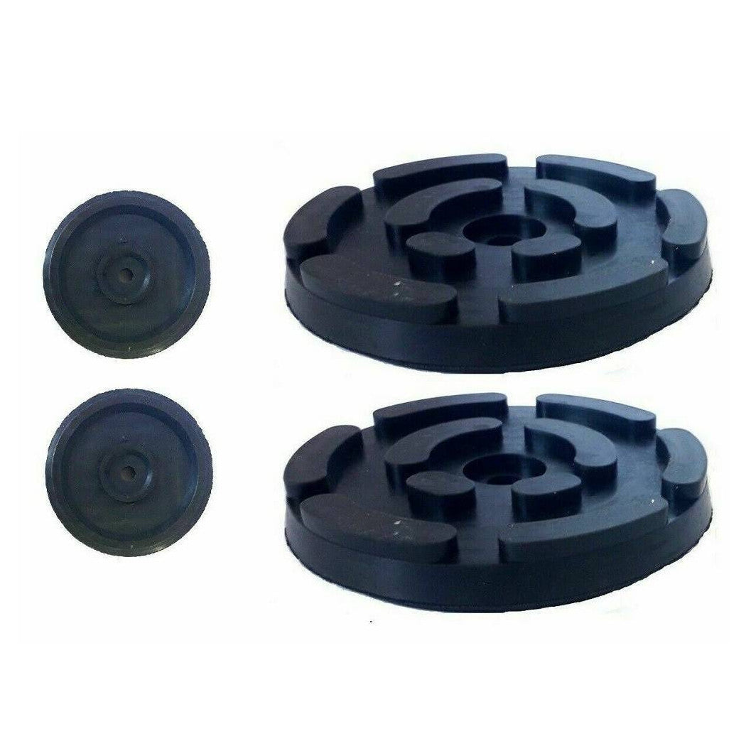 Par de almohadillas de goma para el puente de elevación 140 x 25 mm Art Universal Art.3