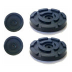 Par de almohadillas de goma para el puente de elevación 140x25 mm Art Universal Art.4