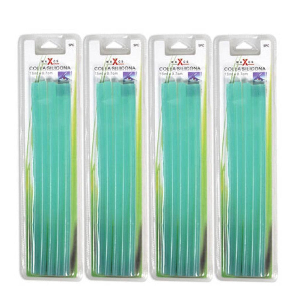 Pegamento palitos 20 unids para pistola de pistola caliente pegatina 18 x 0.7 cm