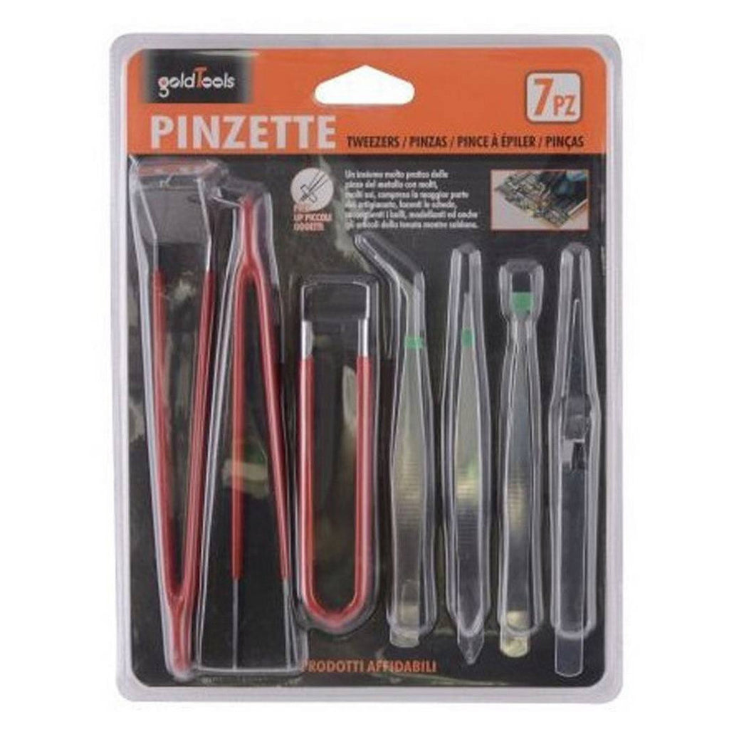 Pinzas de acero Alicates industriales Modelo de precisión Electronic 7 PCS