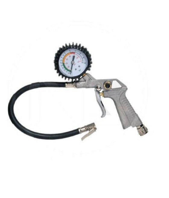 Pistola de compresor para la inflación de los neumáticos con el indicador de neumáticos de Bayonet