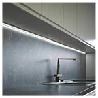 PLAFONIERA LED NEON T5 RESUMEN TUBO VETRO OPACO 9 WATT 50 CM T5-50