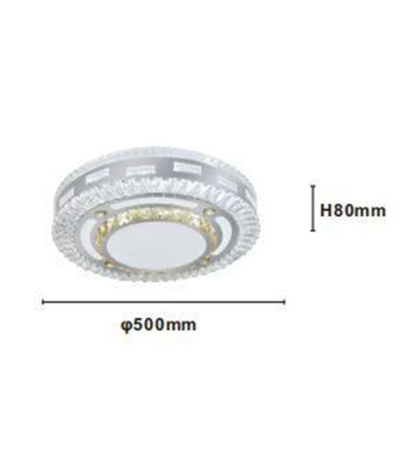 Techo Techo Luz 36W Totificados Blancos Luz 6500K 3000K 4000K C02-36