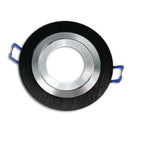 Puerta de proyector empotrable para foco giratorio Soporte de lámpara de acero ajustable P2