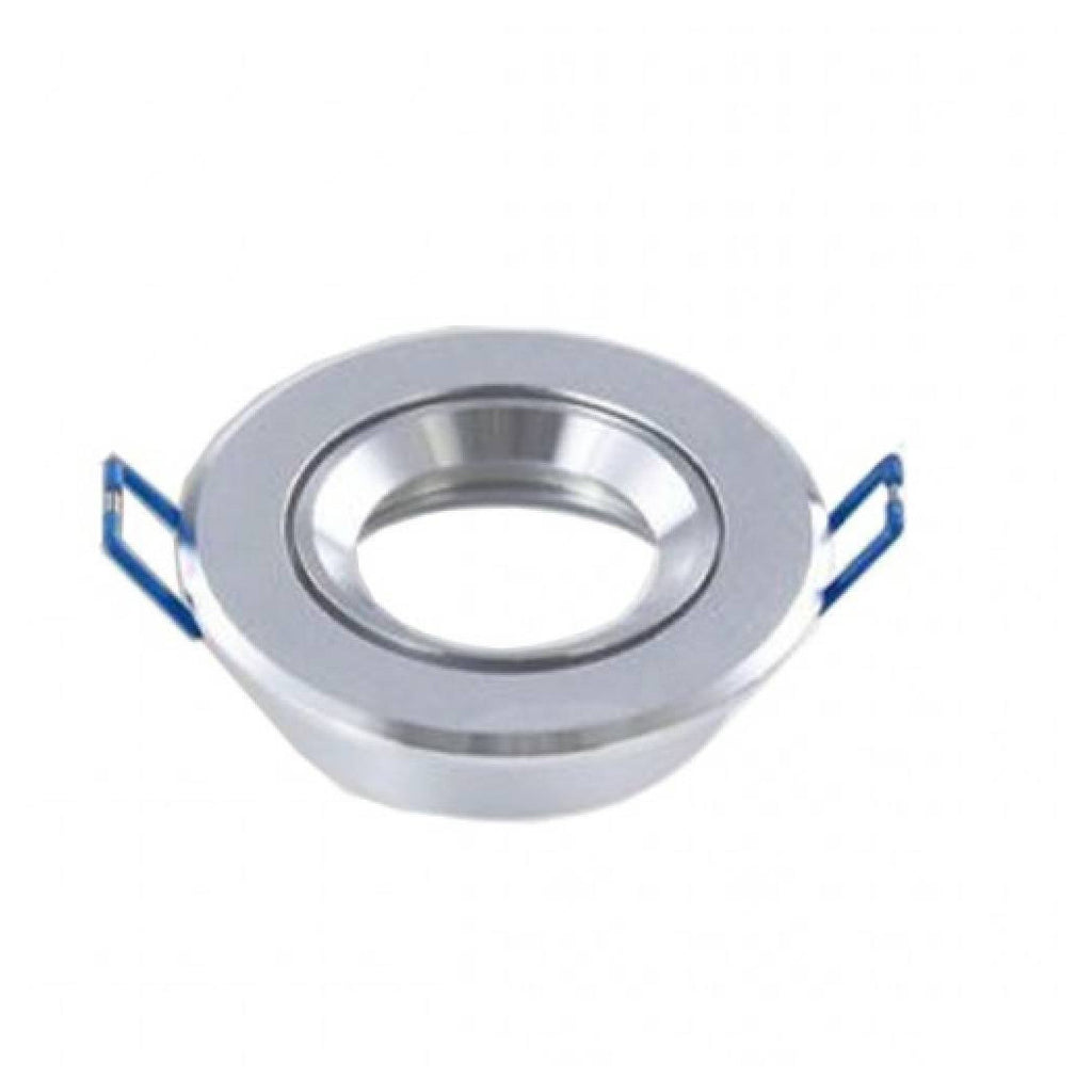 Puerta empotrable de foco LU10 IP20 72mm Marco de soporte redondo P17