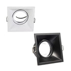 Puerta empotrable Puerta Ajustable Spotlight Square gu10 Hole 82 mm P14