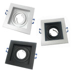 Puertas de soporte de acero cuadrado empotradas de acero P23 de acero ajustable