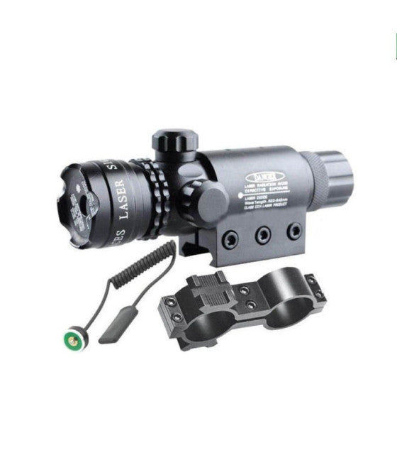 Puntero de precisión con visor láser verde 5MV para 300 m rifle de rifle