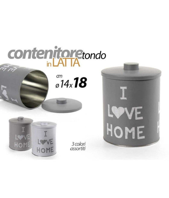 Jarrón con la tapa de ampolla de la galleta para el vidrio lleno de 23 cm