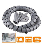 Pinza rápida de lápula Apretar sujeción Carpintero Apertura 150 mm