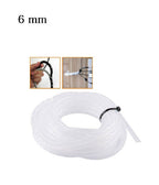 Recoger cables de cable en espiral y cables eléctricos de 5 metros de varias tamaños