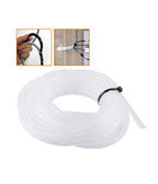 Recoger cables de cable en espiral y cables eléctricos de 5 metros de varias tamaños